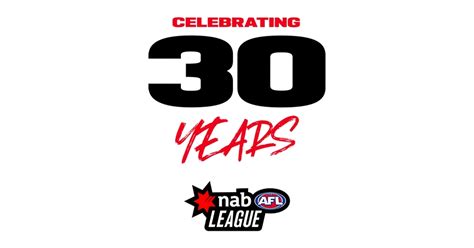 Celebrating 30 years of NAB League .